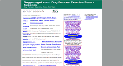 Desktop Screenshot of dogpensgot.com